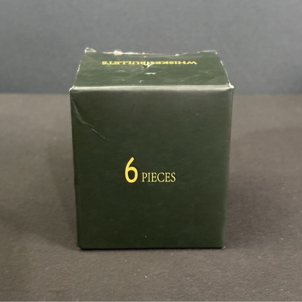 Bullet Whiskey Stones Revolver Gold Ice Cubes Spirits Cocktail Chilling Bar - Picture 9 of 9